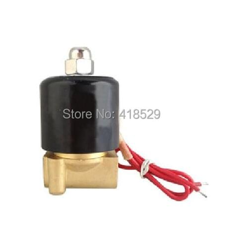 12V DC 1/4" Electric Solenoid Valve Water Air N/C Gas Water Air 2W025-08