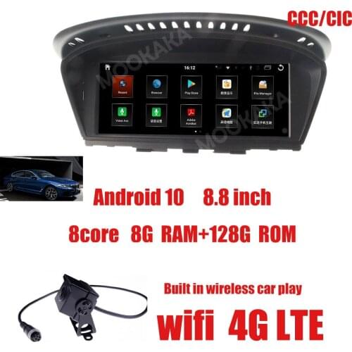 8+128GB Android10.0 For BMW 5 Series E60 E61 E63 E64 E90 Ccc/Cic System Car GPS Navigation Auto Radio Stereo Video Multimedia