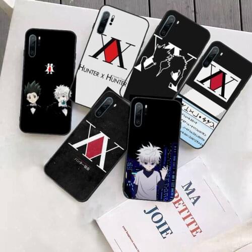 Hunter HXH Anime Hunter Phone Case Funda For Huawei P9 P10 P20 P30 Lite 2016 2017 2019 plus pro P smart