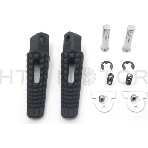 Aftermarket Free Shipping Motorcycle Parts Black Rear Foot Pegs Footrest For Suzuki Gsx-R Gsxr 600 750 1000 2000-2011 2009 2010