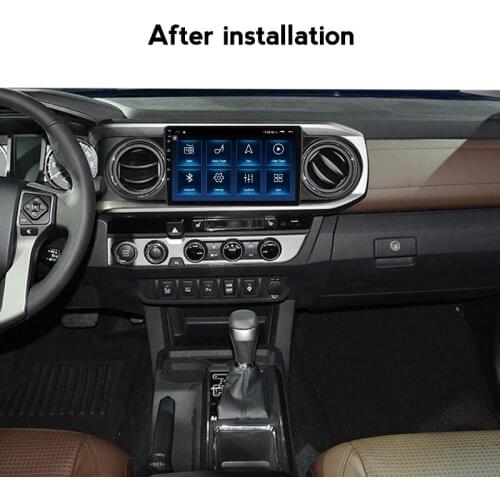 6G+128G Android 10 Head Unit RDS Car Multimedia Player For Toyota Tacoma N300 2015-2021 GPS Navigation Auto Audio Radio Stereo