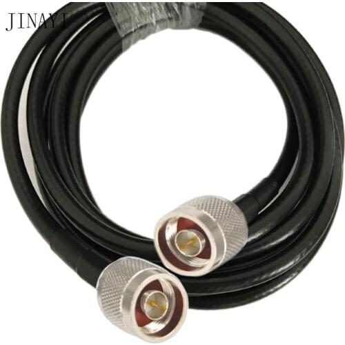 N male to N male connector 5D-FB 50-5 Coaxial Cable RF Adapter Cable 50Ohm 50cm 1M 2m 3M 5m 10m 15m 20m 25m