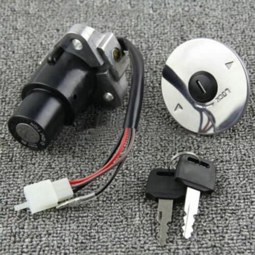 Ignition Switch Fuel Gas Cap Set For Yamaha FZR 250 87-88/ 400 88 89 90 FZR600 89 90 91 92 93 1987 1988 1989 1990 1991 1992 1993