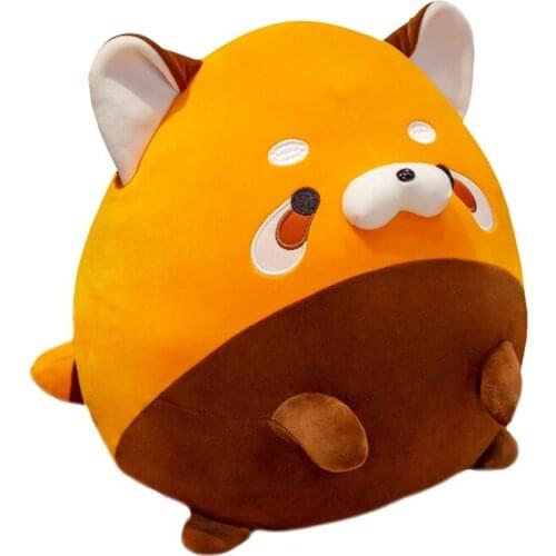 28-35cm Rolling Raccoon Pillow Cute and Soft Birthday Gift Animal Pillow for Children Sofa Cushion Home Decor Baby Sleeping Toys