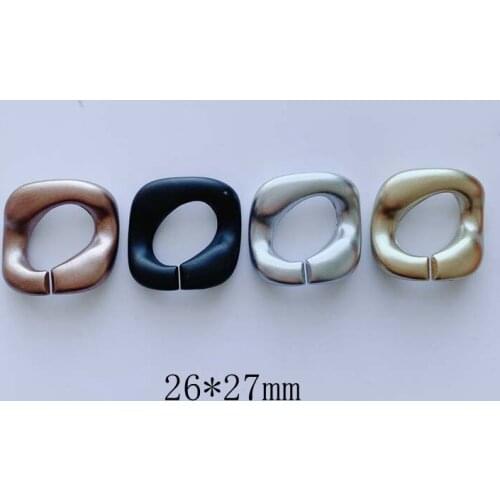 Resin plating geometric earring earrings