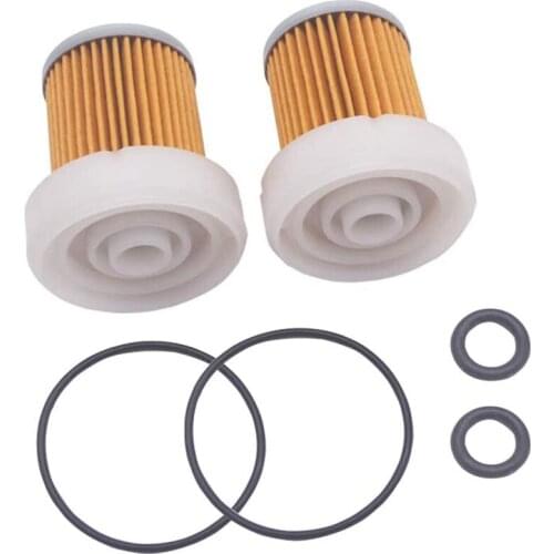 2 Pcs 6A320-59930 Fuel Filter with O Ring for Kubota B3030 B7400 L3800DT L3800F RTVX1120DW RTVX1140R