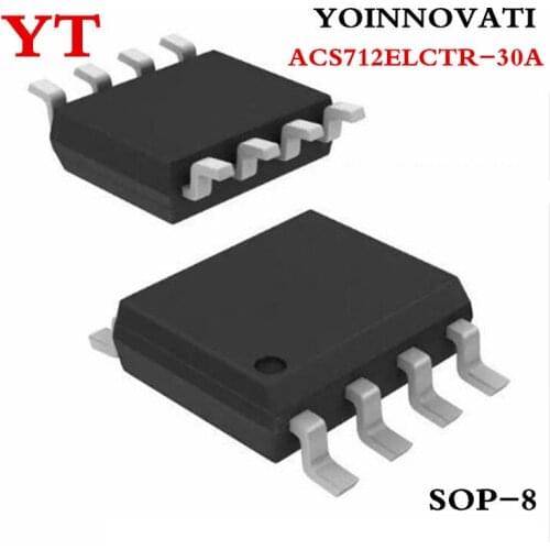 30pcs/lot ACS712ELCTR-30A-T ACS712ELCTR-30A ACS712ELCTR ACS712 SENSOR CURRENT HALL 30A AC/DC