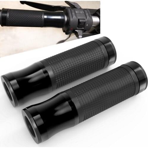 7/8" 22mm Motorcycle Hand Grips Handle Rubber Gel Universal for Honda Kawasaki Ducati Aprilia Piaggio Benelli Yamaha Suzuki ATV