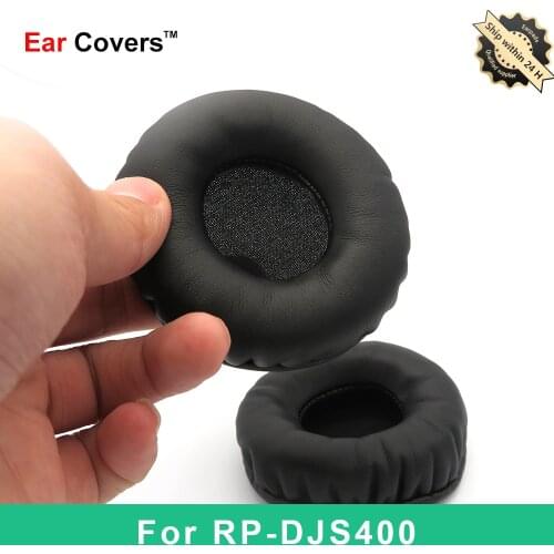 Ear Pads For Panasonic RP DJS400 RP-DJS400 Headphone Earpads Replacement Headset Ear Pad PU Leather Sponge Foam