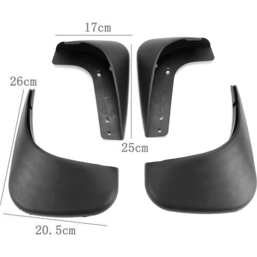 Car Mud Flaps For Caddy 2004-2009 Splash Guards Mudguards Mudflaps for Fender Front Rear For VW Touran 2003-2009