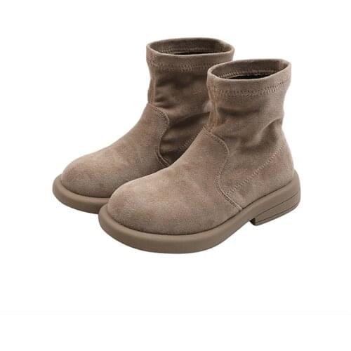 Girls' Boots 2021 New Autumn Children Shoes Rubber Sole Non-slip Breathable Fashion Princess Kids Boots Size 26-37