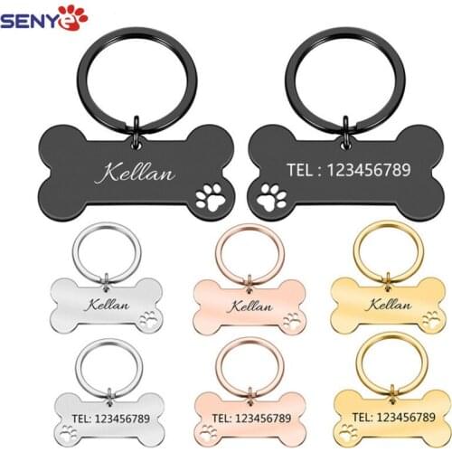 Prevent Loss Of Personalized Pet ID Tag Dog Collar Engraved Pet ID Tag Dog Pendant Pet Accessory Dog Pet Supplies Prevent lost