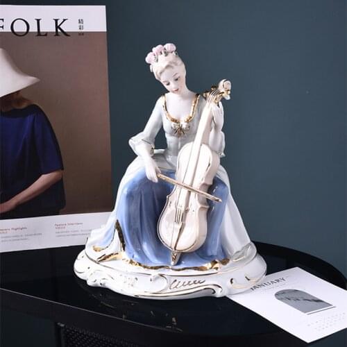 European Ceramic Artwarel Ornaments Wine Cabinet Living Rroom Decorations Home Accessories Creative Wedding Gifts