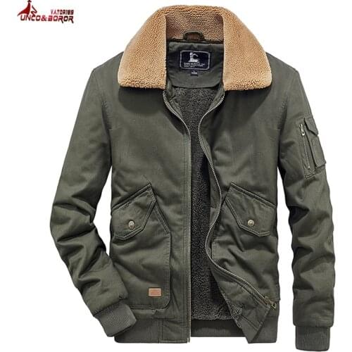 100% Cotton Military Denim Jacket Men Streetwear Fleece Thick Warm Winter Multi-pocket Motorcycle Cargo Coat Parkas Men Clothing
