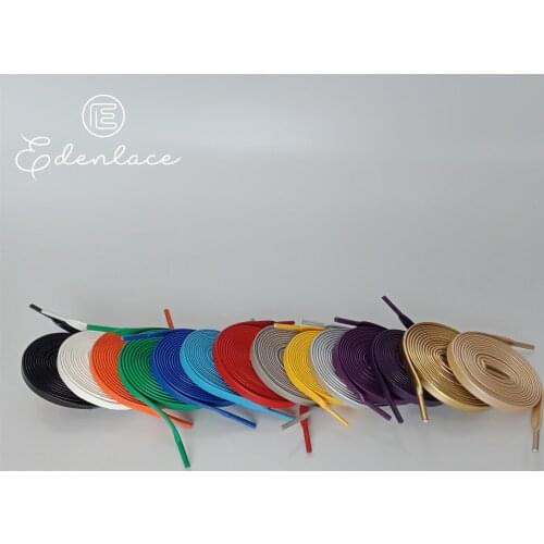 Genuine Leather Shoelace Luxury Shoe Laces Smooth And Soft Shoelaces High-end Skin Fit For Sneakers Support Customized Any Color