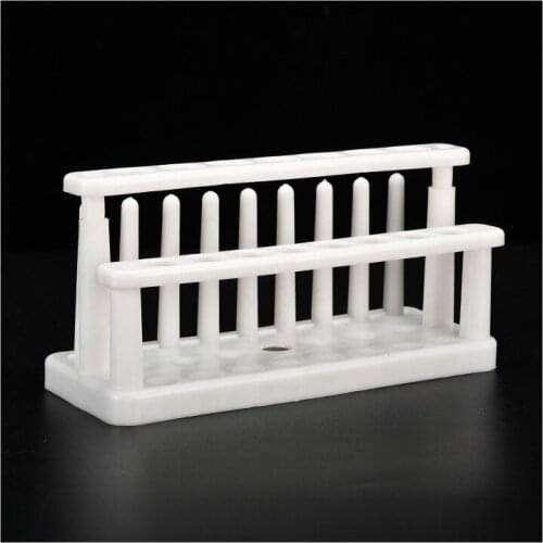 8 holes plastic test tube rack testing tubes holder storage stand lab supplies
