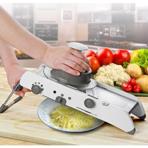 Manual Grater For Vegetables Multifunction Cucumber Cutter Adjustable Stainless Steel Blade Kitchen Gadgets Potato Peeler Tools