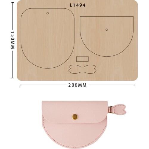 Scrapbooking Cutting Die Knife Moldized Bag Mold Wood Dies Wooden Leather Crafts Heating Stamp Suitable For Big Shot Machines