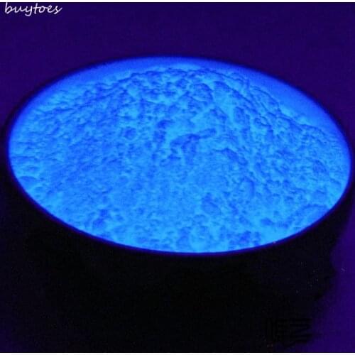 Super bright 500g blue Glow in Dark Dust Pigment for nails,Glowing luminous powder phosphor pigment,,Noctilucent Powder
