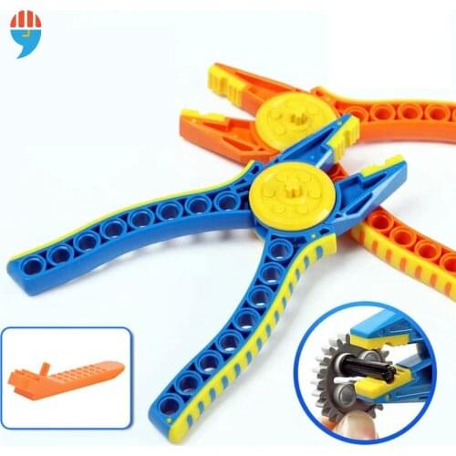 Technology Accessories Parts Toys Dismantled Device Building Blocks Pliers Clip remover Tongs Tool Bricks Designer Creator tools