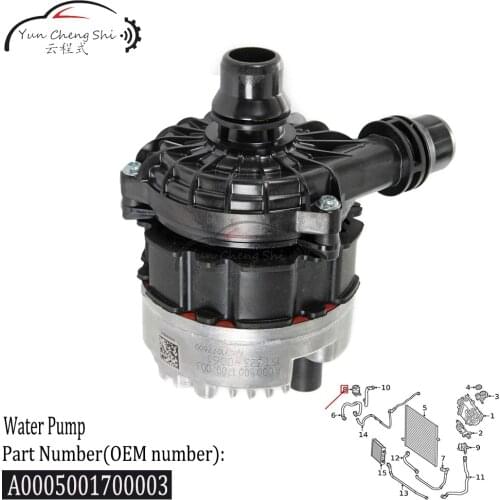 Water Pump Electric VDO A0005002300 Fits For MERCEDES BENZ AMG GT C190 2017