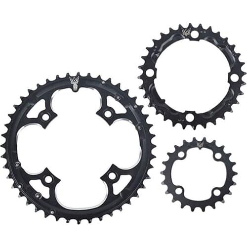 22T 32T 44T Chainring 9 Speed Crank Carbon Steel Replacement Chain Ring for Shimano SLX XT Crankset