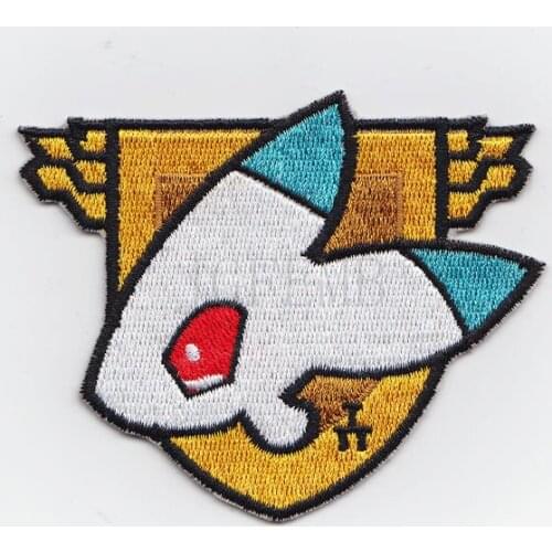 100%Embroidery Gundam Londo Bell Military Tactical Morale Embroidery patch Badges B2477