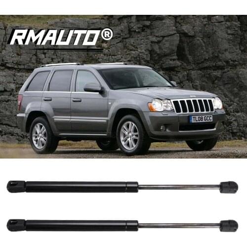 2Pcs Car Engine Cover Front Hood Lift Support Strut Shock Prop Rod For Jeep Grand Cherokee 2005-2010 68025360AA Car Accessories