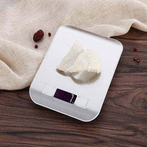 5000g/1g Digital Scale Kitchen Cooking Measure Tools Stainless Steel Electronic Weight LCD Electronic Bench Weight Scale