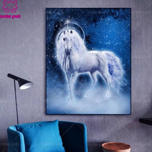 Diamond painting art 5d Star Unicorn diy handmade embroidery animal kits full square/round drill home decoration diamond arts