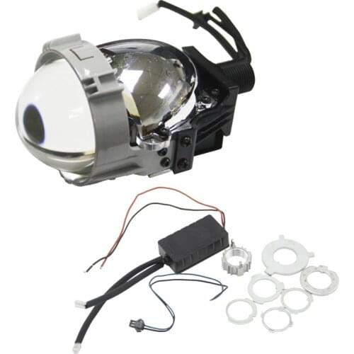 BEDEHON 2.5 Inch Bi LED Lens Angel Eyes Projector Headlight H4/H7/9005/9006 Car Headlight Auto Diode Lights Retrofit Accessories