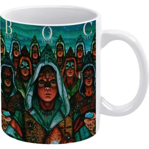 Blue Öyster Cult-Fire of Unknown Origin White Mug Ceramic Mug Creative Mug Blue Öyster Cult Boc Blue Oyster Cult Music Classic N