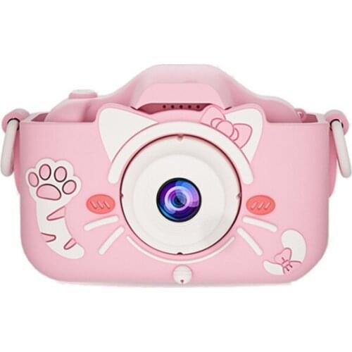 Kids Toys Childrens Digital Camera 2000W Dual Camera Cartoon Toy Camera Mini SLR Birthday Gifts Kids Camera Children Toys