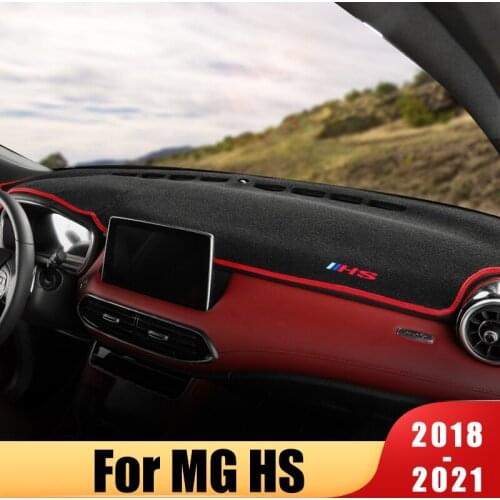 For MG HS 2018 2019 2020 2021 Car Dashboard Cover Dash Mat Sun Shade Pad Instrument Panel Carpets Anti-UV Interior Accessories