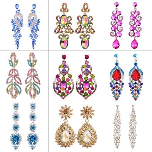 Серьги с камнями FARLENA China At AliExpress