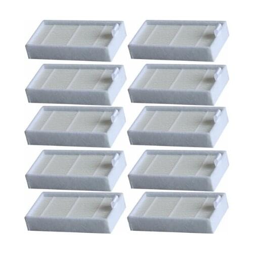 10pcs/lot Vacuum Cleaner Filters HEPA Filter for GUTREND JOY90/FUN110 CHUWI V3 iLife X5 V5 V3+ V5PRO ECOVACS CR130 cr120 CEN540