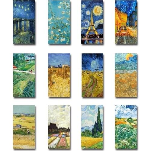 Van Gogh Famous Landscape Canvas Painting Posters and Print Wall Art Picture for Living Room Gallery Corridor Home Decor Cuadros