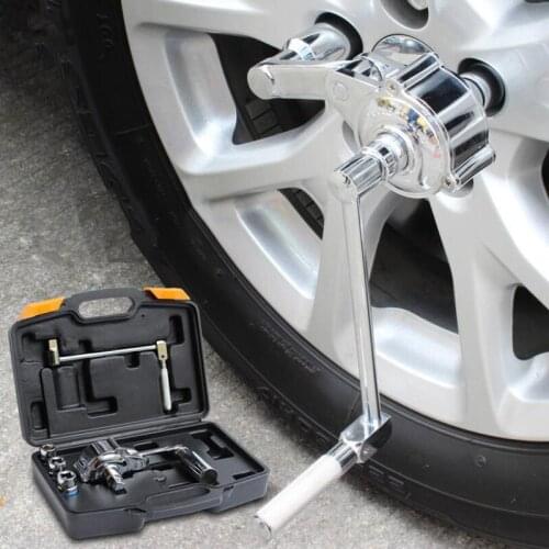 Torsion Torque Multiplier Wrench Lug Nut Remover Type Automobile Tire Removal Labor Saving Wrench Garage Tools CN Factory