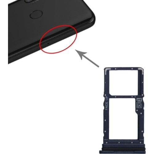 SIM Card Tray + Micro SD Card Tray for Motorola Moto G8