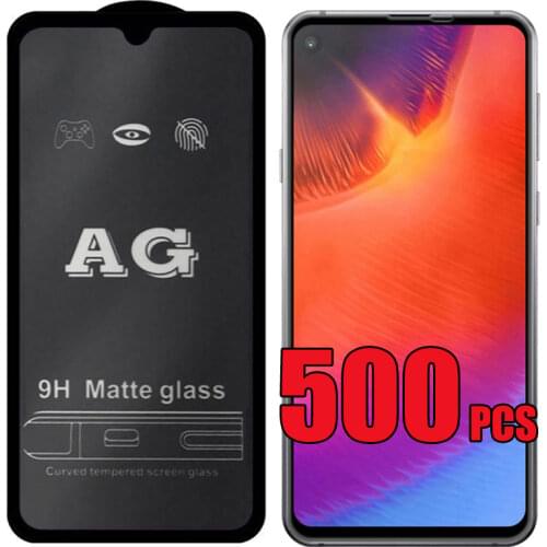 500pcs AG Matte 9H Tempered Glass Flim Screen Protector For Samsung Galaxy Note 10 Lite S10 E A10S A20S A30S A40S A50S A70S