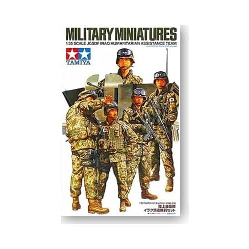 1/35 Tamiya Assembly Model JGSDF Iraqi Peacekeeping Force Soldiers 35276 Collection Plastic Building Painting Model Toys