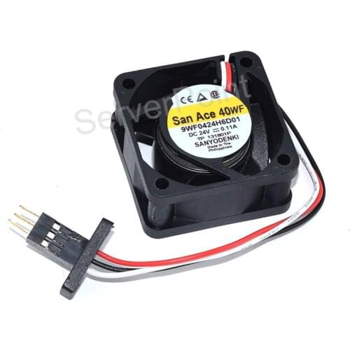 Genuine New 9WF0424H6D01 DC24V 0.11A 4020 4CM 3-Pin Server Square Cooling Fan