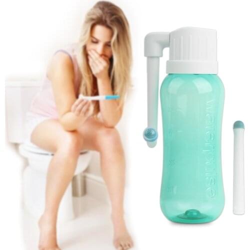 500ml Portable Sprayer Personal Cleaner Vaginal Butt Shower Bottle Hand Held Seat Toilet Bidet Tackle Hygiene Washing Travel