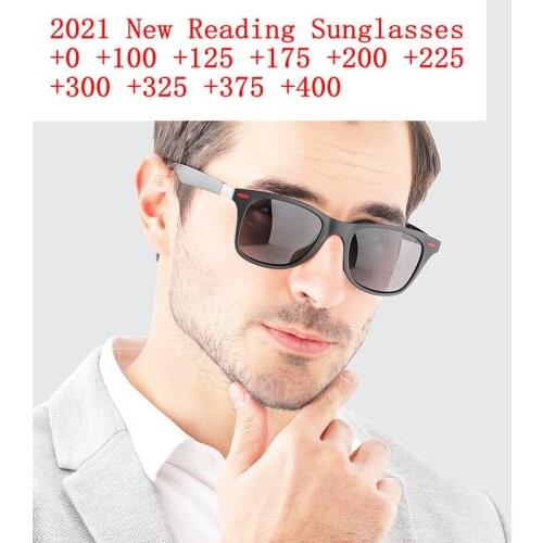 2021 Retro Outdoor Sports Sunglasses Reading Glasses Presbyopia Sun Glasses Men Women Reader UV400 with Box NX