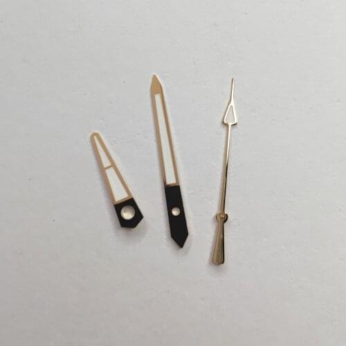 Watch pointer watch accessories NH35 pointer gold pointer green super luminous, suitable for NH35, NH36 movement NO.11