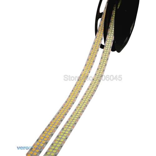 2835 LED Strip 480LEDs/m DC12V High Brightness 2835 Flexible LED Light Tape Ribbon Warm White / White 5m/lot IP20 Non-waterproof