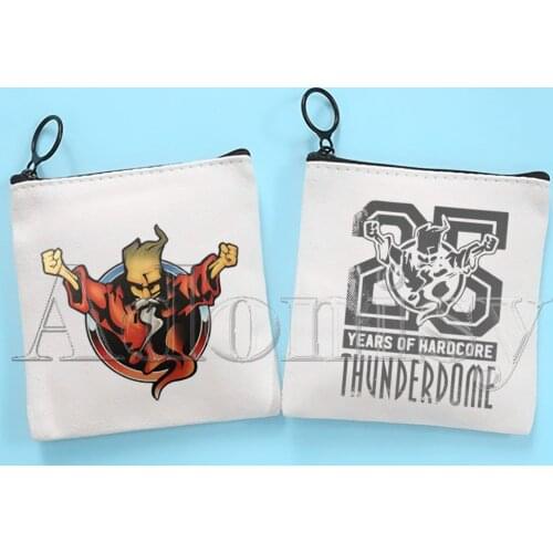 Thunderdome Key Bag Classic Animation Printing Zipper Storage Bag Customized Print