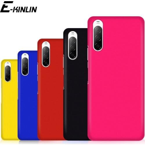 Ultra Thin Slim Matte Hard PC Plastic Phone Case For Sony Xperia 8 Lite 1 5 10 II Plus Frosted Back Cover