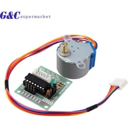 Smart Electronics 28BYJ-48 5V 4 Phase DC Gear Stepper Motor + ULN2003 Driver Board for arduino diy electronics