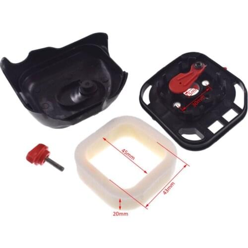 Newly 1 Piece Air Filter Assembly With Cover For Zenoah G26LS Strimmer Brushcutter 25.4CC Lawn Mower Parts And Accessories